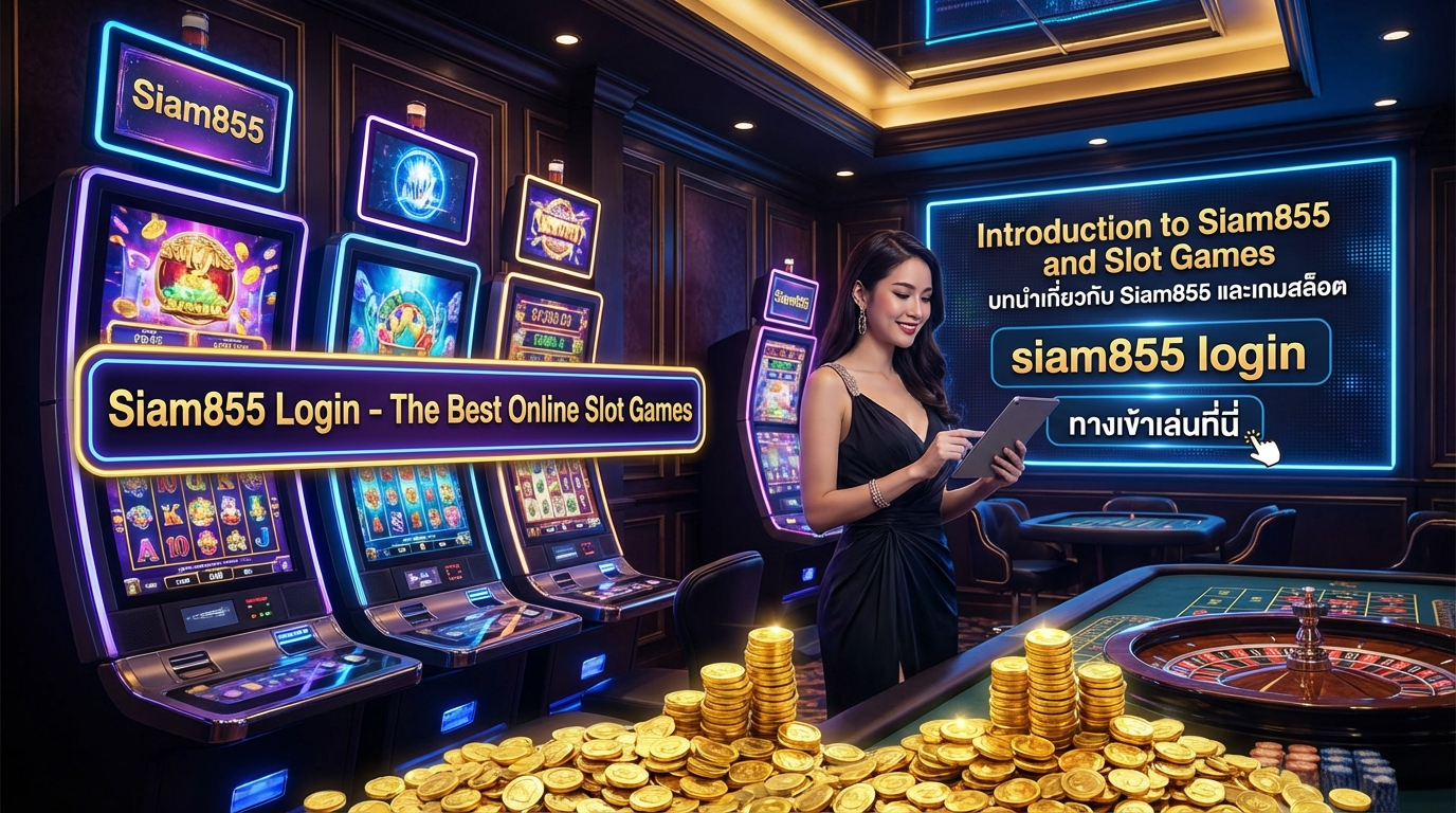แนะนำเกี่ยวกับ Siam855 และเกมสล็อต