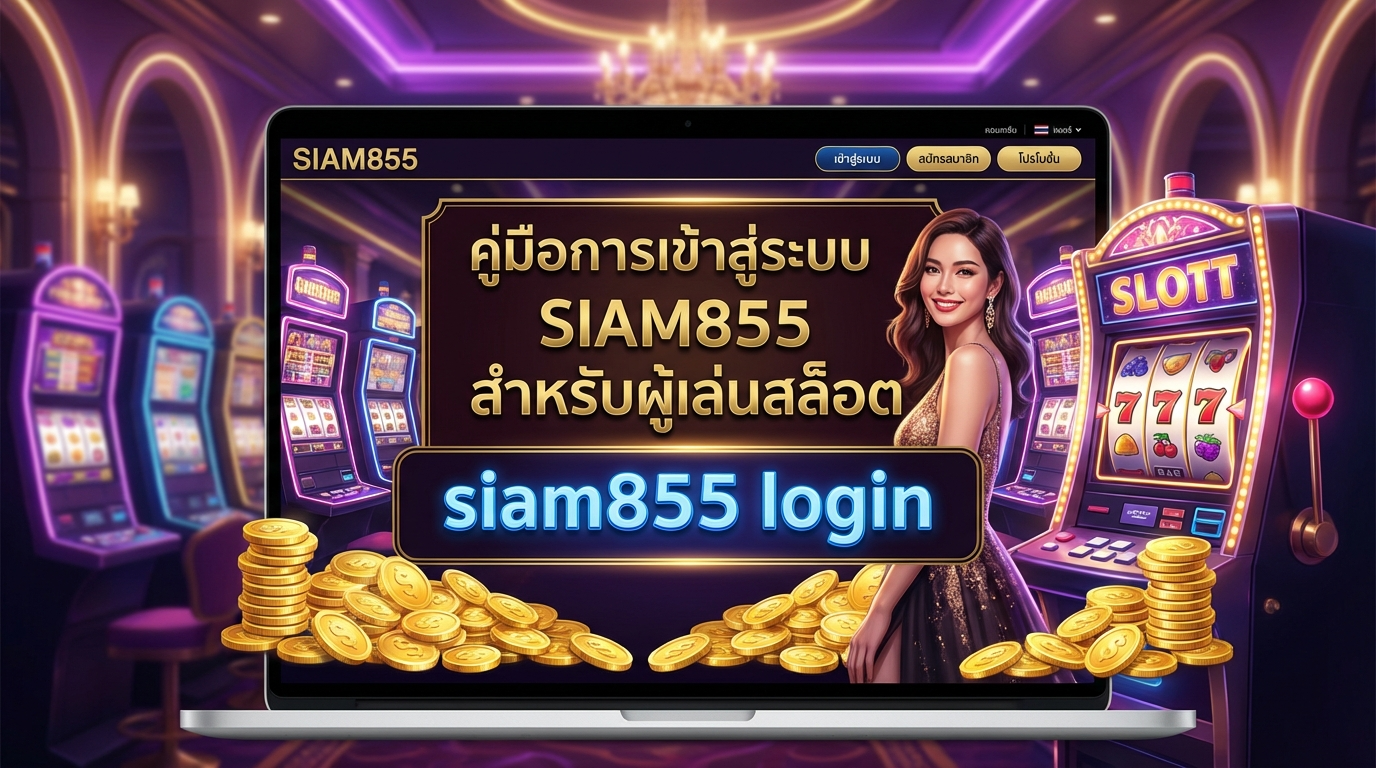 วิธีการเข้าสู่ระบบ SIAM855