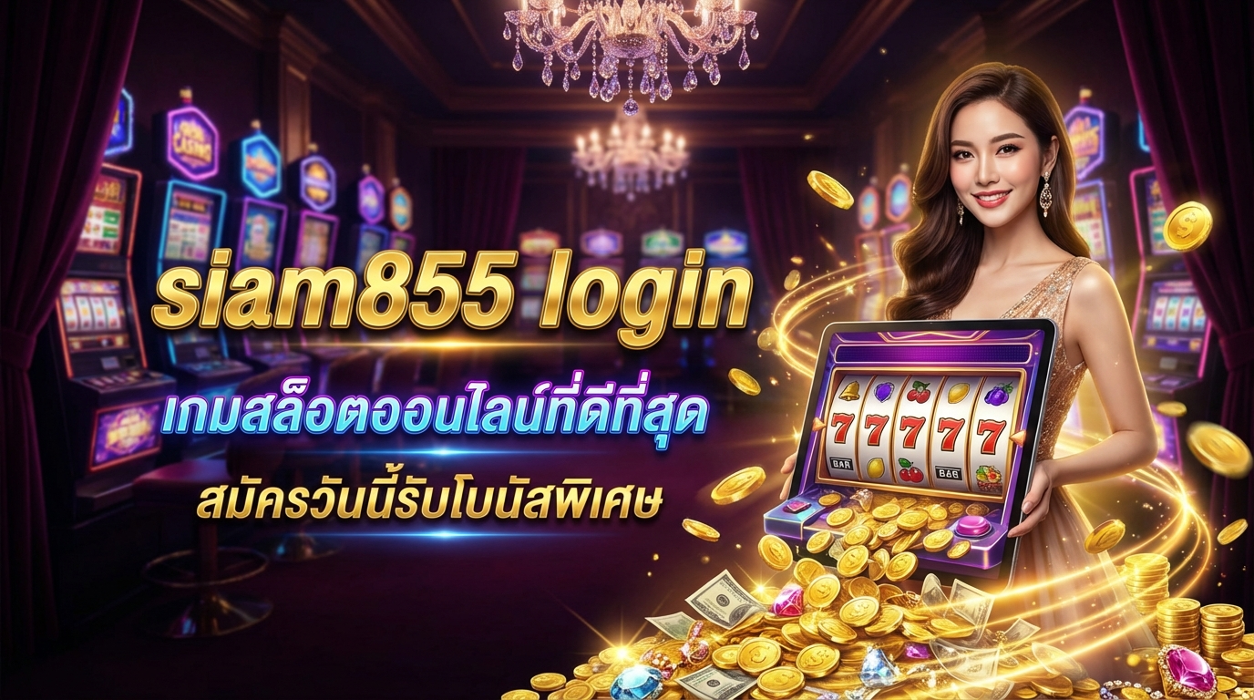 คู่มือการเข้าสู่ระบบ SIAM855 สำหรับผู้เล่นเกมสล็อต
