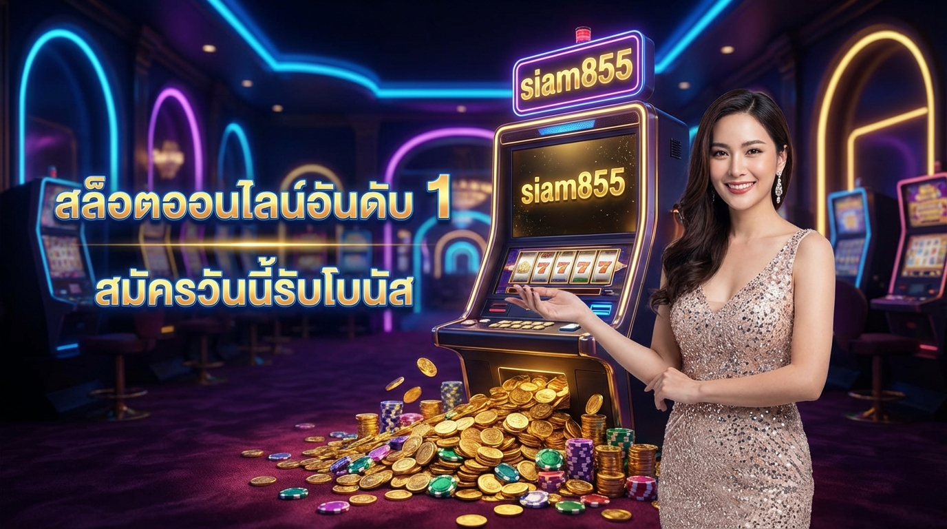 แนะนำเกมสล็อตออนไลน์ที่ Siam855
